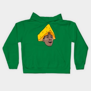 cheese hat gardner Kids Hoodie